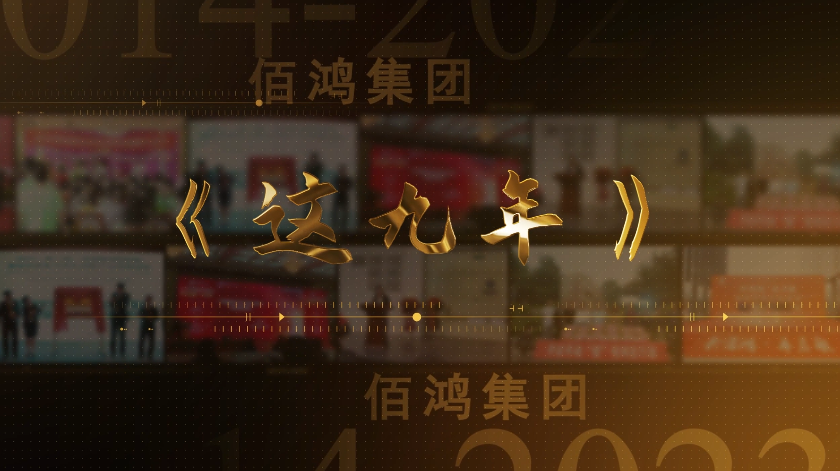 《这九年》佰鸿9周年宣传视频